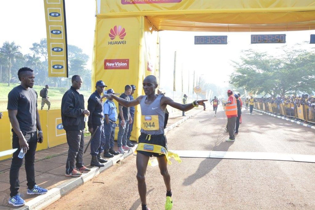 MTN Marathon winners share 128 million in prize money. CEO East Africa