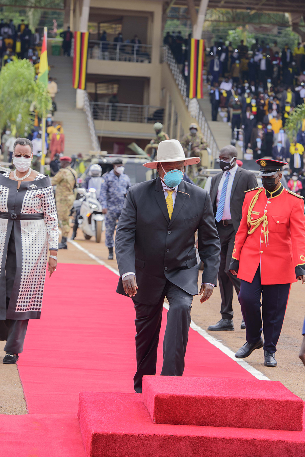 Pictorial President Museveni Swearing In Moments Captured On Camera